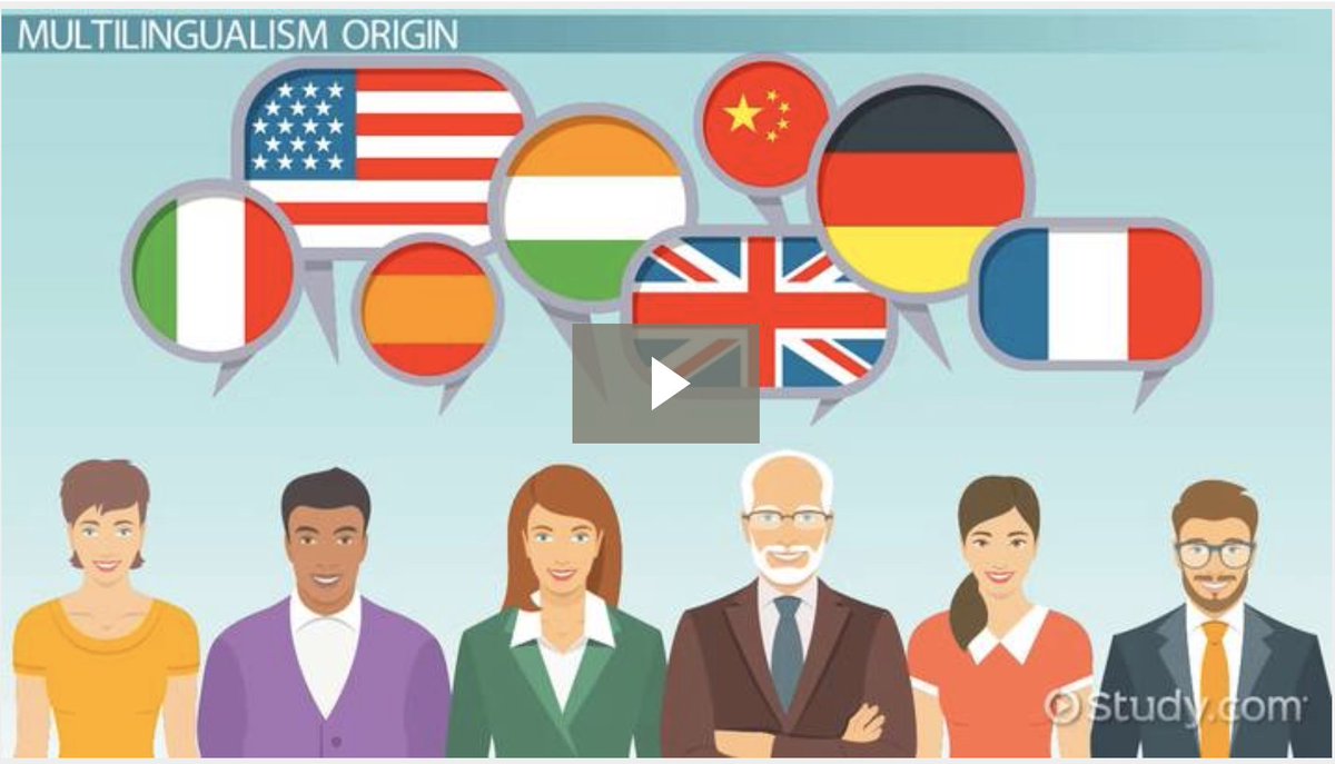 "Multilingualism: Definition &amp; Role in Education"
🎥:  study.com/academy/lesson…