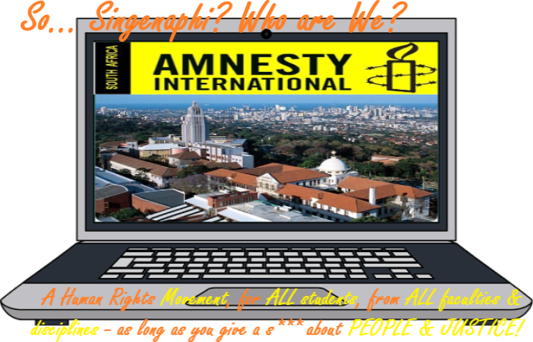 UkznAmnesty's tweet photo. We humbly present, an Amnesty International UKZN episode of People Power; how many seasons there are, is up to YOU🕯️... Sign up, and make good trouble with us:
 https://t.co/FKNoPBtNTe https://t.co/oHLjEus8Zf