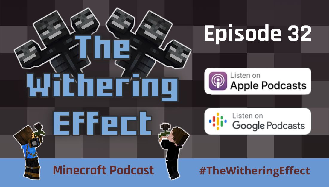 RippleEffectSMP's tweet photo. 🎙️The Withering Effect - Episode 32
@DuDs_vs and @Jimboslice23_ discuss the second #Minecraft 1.16 #NetherUpdate snapshot which brings functionality to the #Hoglins and introduces the #Piglins.
🎧https://t.co/AKrm7ZB3Sv
📺https://t.co/z58tvEjDYV
#TheWitheringEffect #Podcast https://t.co/KOvXYCYM5w