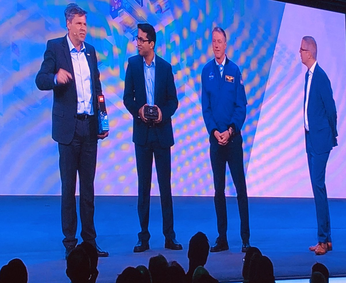 #Bosch SoundSee is in #space and now also on #BCW20! 😉Learn more about how #ai will improve life on the #iss. bosch.com/stories/life-o…