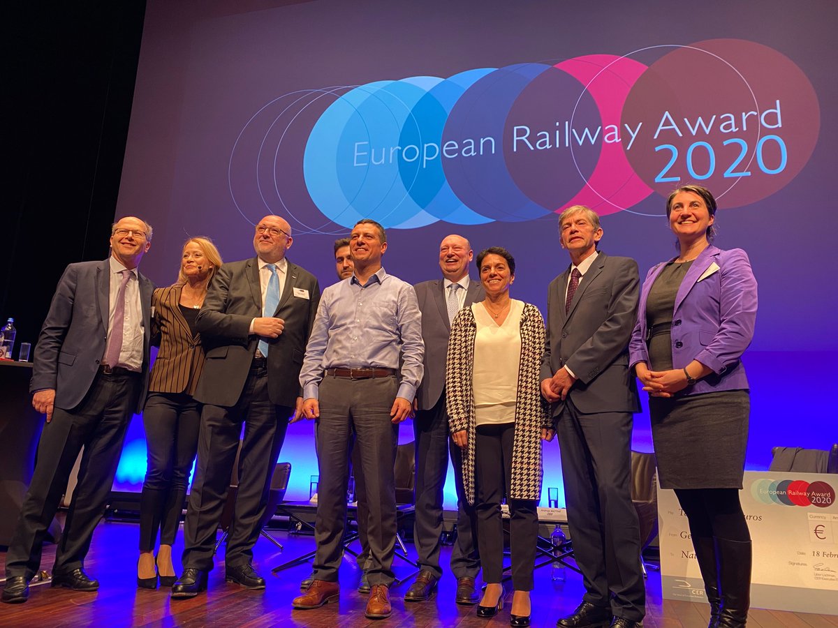 anna_deparnay's tweet photo. A #GreenDeal without #rail is impossible. Let's all work together for a #modalshift #EURA2020 #GreenDeal #newmobility https://t.co/tW0O6LqFG3