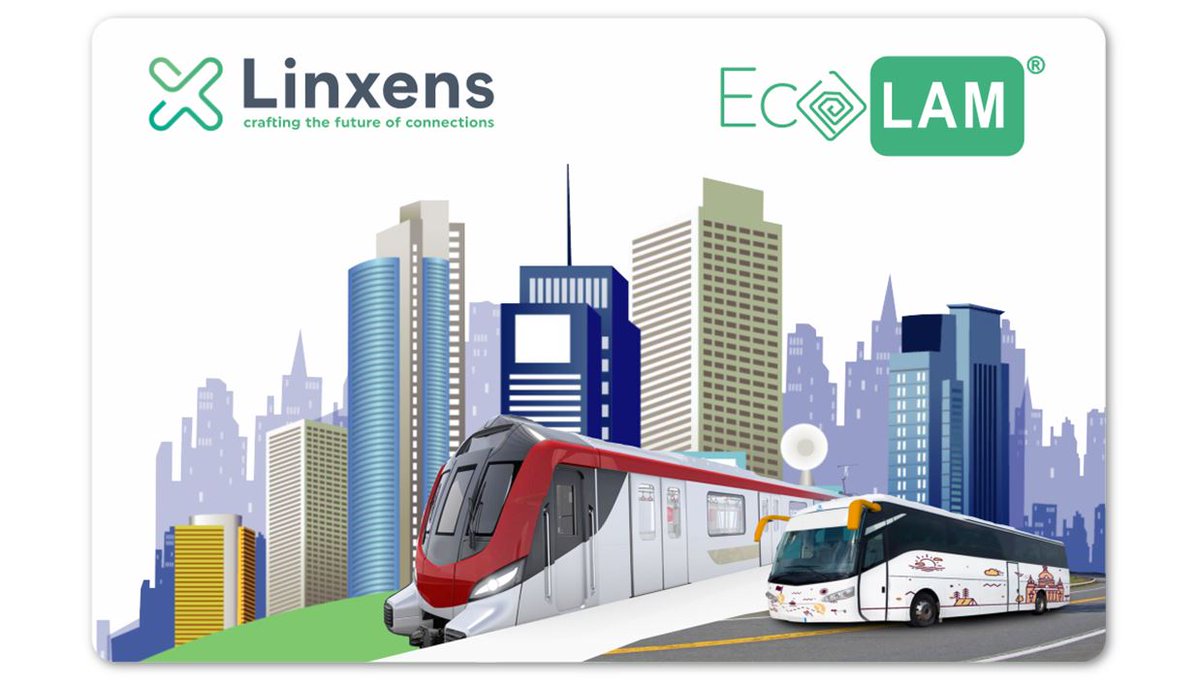 Linxens's tweet photo. What’s new in #transport cards @APSCA_Events #TPSA2020? #Linxens launches #recycled PET-G #EcoLAM, an #ecofriendly PRELAM for greener #contactless #travel cards #TrainPass #BusPass: https://t.co/vP0DS8cMLH https://t.co/zByWblFP7Q