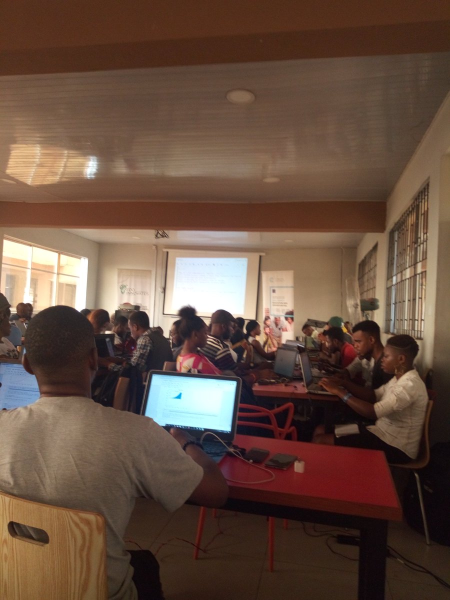 elijahuwas's tweet photo. It is Day 8 on Data Science and AI training.

we are all busy with our class work on Data Visualization on Python using Matplotlib.

Thanks to @EdoStateGovt, @EdoJobs &amp; @CovenworksAF.

#Edoinnovates
#DataScience 
#speaktech https://t.co/9TTvQZuKgl https://t.co/VfgEBmQe7q