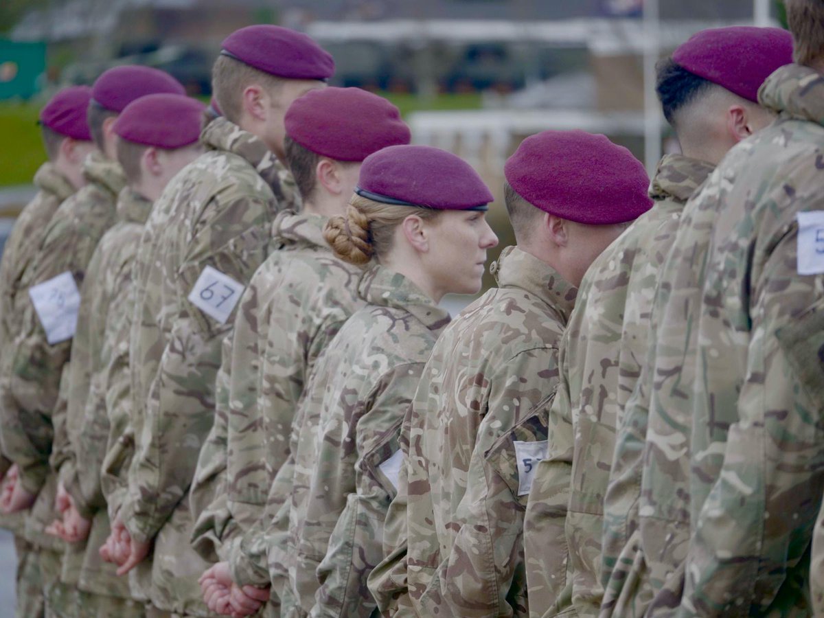 BritishArmy's tweet photo. Congratulations to Captain Rosie Wild, who has become the first woman to pass ‘P Company’, the All Arms Pre Parachute Selection. The course is one of the most gruelling challenges for soldiers to undertake. She received her maroon beret at Catterick yesterday. #inspiration https://t.co/VehBh19LcR