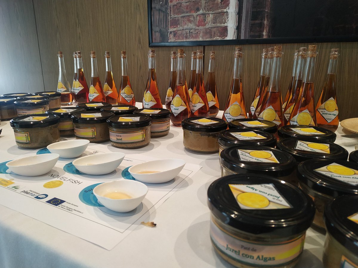 RevistaAlimenta's tweet image. El proyecto #Demolab permite el desarrollo de productos de alto valor añadido a partir de especies pesqueras de bajo valor comercial.
#Sabor y #sostenibilidad se unen en sus salsas, patés y condimentos.#Novelfish
#FEMP #Pesca #EconomiaCircular @Ctaqua_CT