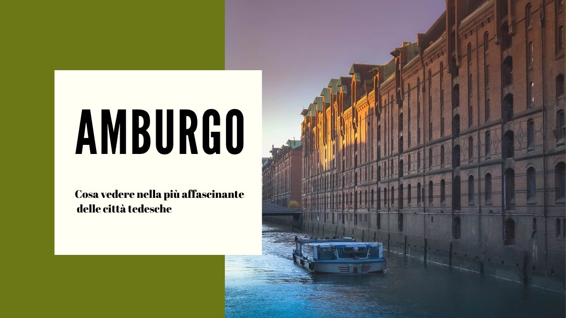 ✈️NEW POST✈️
Perchè scegliere #Amburgo come vostra prossima meta?Perchè è anticonformista,marinara e gotica,neoclassica e patinata.Amburgo è un camaleonte.
Vi va di scoprirla? ➡️wp.me/pa3hed-Yt
<a href="/hamburg_de/">hamburg.de</a> <a href="/visitHamburg/">visit Hamburg</a> <a href="/eLi_and_FaBi/">Eli&Fabi On the Road</a> <a href="/cittameridiane/">cittameridiane</a> <a href="/orsanelcarro/">Orsa</a>