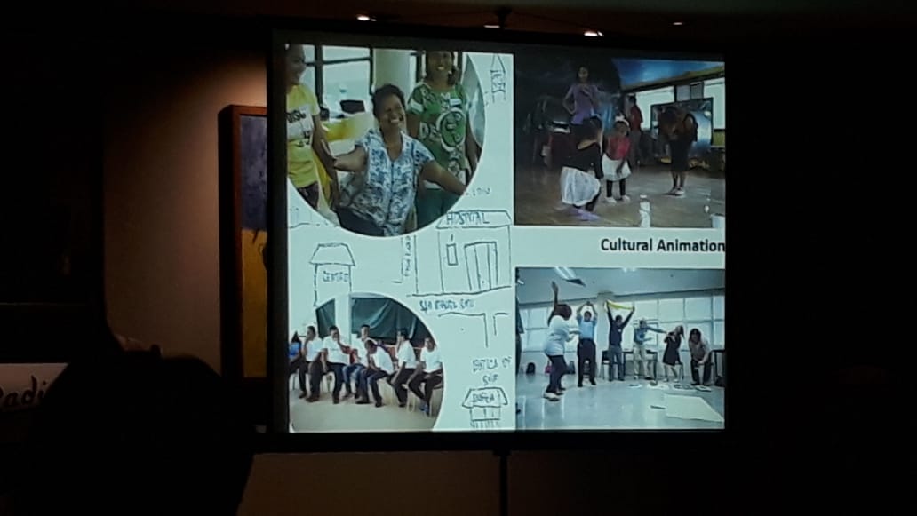 Solace_Research's tweet photo. #WeAreSOLACE team members Issa Mijares-Ramos @ccmijares and Jowel Canuday are presenting our #mentalhealth data and mobilising #globalmentalhealth experts (gathered by @GCRF @ahrcpress in #Dhaka)#globalhealth #ethnography #communityengagement #humanities #arts https://t.co/zk37ur30ud