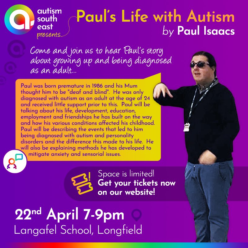 PaulIsaacs22's tweet image. Life With Autism @PaulIsaacs22 22nd April 2020 - 7-9pm #autism #lifeonthespectrum #paulisaacs