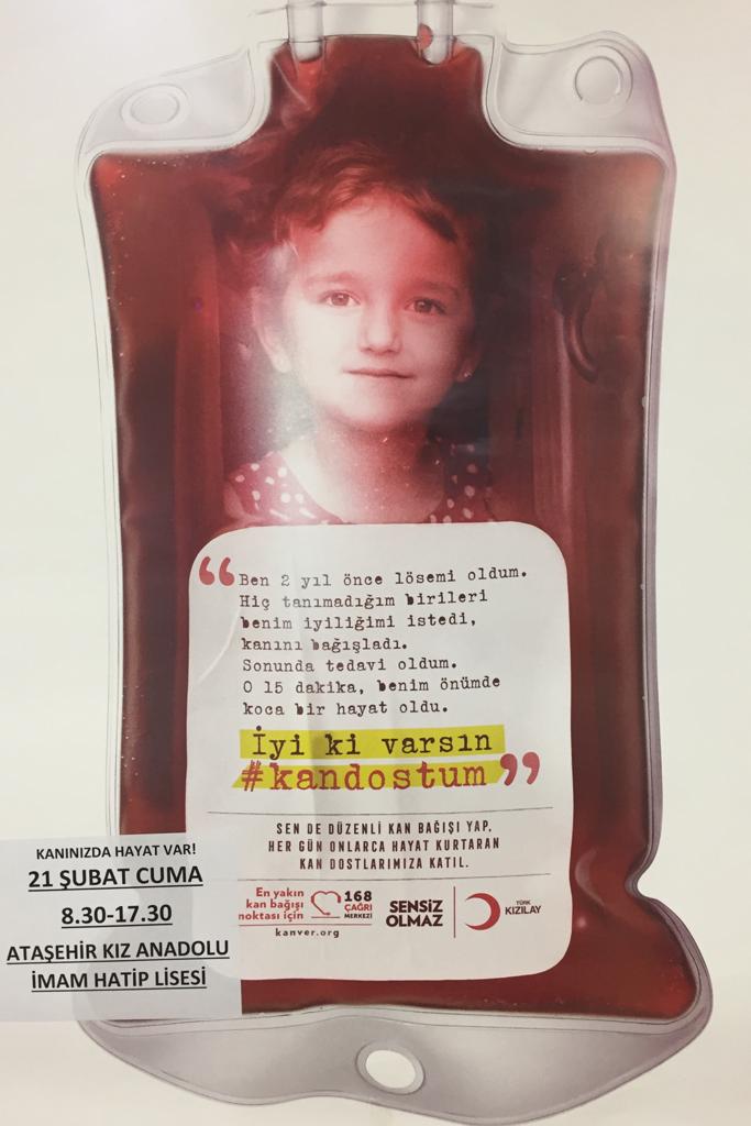 layda47905577's tweet photo. #ataşehirkanbağışı @ziyaselcuk 
@saglikbakanligi @haluklevent @RTErdogan @umuda_kosanlar @Kizilay @ekrem_imamoglu @atasehirbld
@uskudarbld @BY @TC_icisleri @TC_istanbul @trthaber  Senin 15 dakikan başkasının bir ömrü. Kadın erkek 18 yaş arası herkesi kan bağışına davet ediyoruz. https://t.co/YEXTvfyuNT