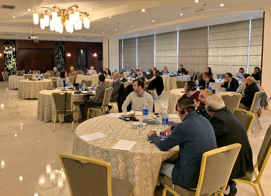 ITC_sustainable's tweet photo. Today we launched the resource efficiency and circular production #RECP component under #MENATEX in #Amman #Jordan.
Many thanks to @masholdings, Pine Tree Clothing, @RSCNJordan for showing the benefits of #resourceefficient practices ♻️💧🌿
Tks to @Sida for its generous support https://t.co/5kMUNsEkcE