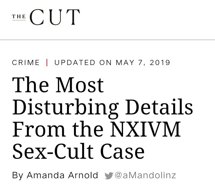 VShiv108's tweet image. Time to #AskTheQ
Do your own research! #OpenSourceLibrary
It's called the internet!
google.com/amp/s/www.thec…
Remember #NXIVM was once a conspiracy theory!
youtu.be/QDVQe5iRiPw