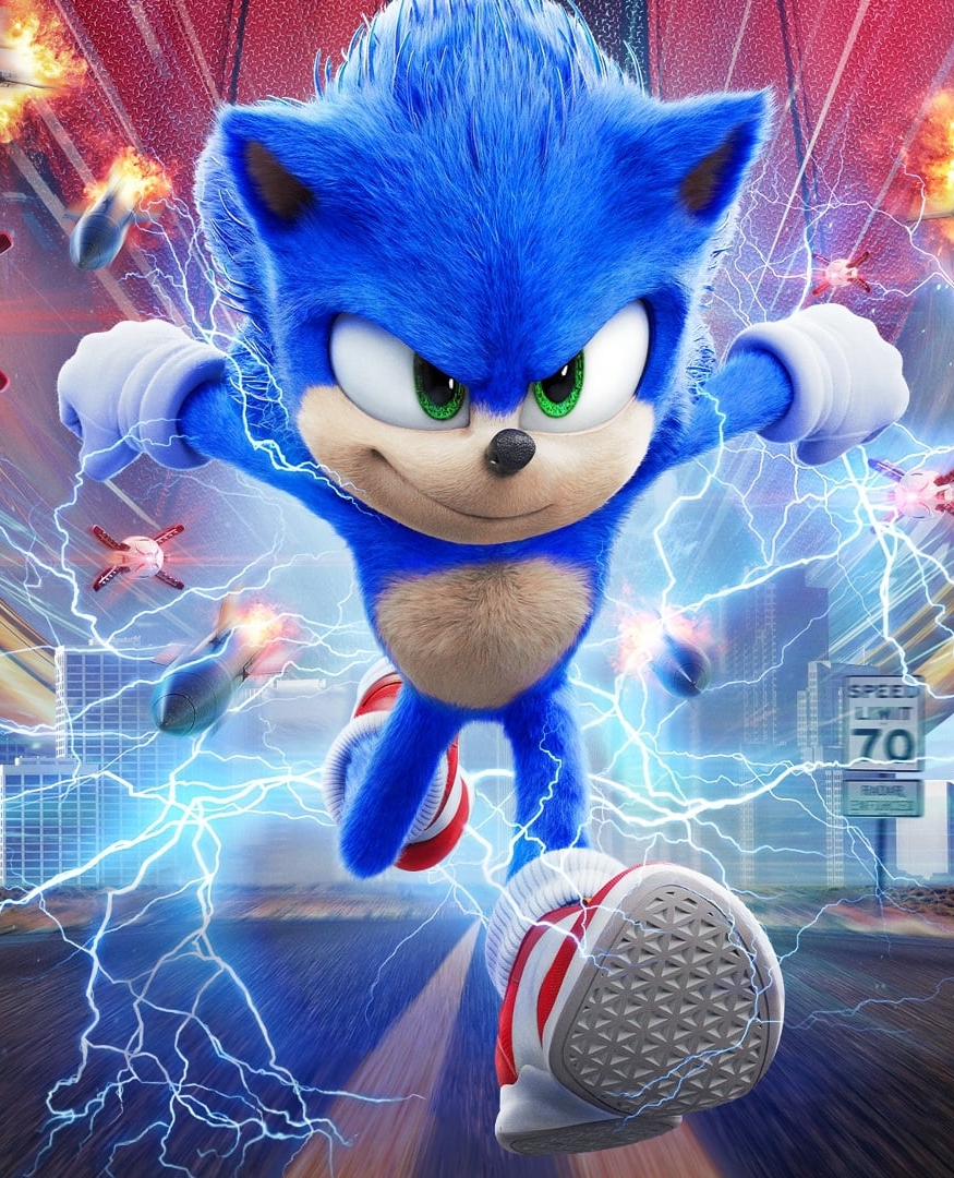 Sonic the Hedgehog er sýnd í dag með íslansku tali kl 17:20. Lögreglumaður í smábæ kynnist litlum, bláum og ofursnöggum broddgelti, og þarf nú að hjálpa honum í baráttu gegn illa innrætta snillingnum Dr. Robotnik, sem hyggur á heimsyfirráð.