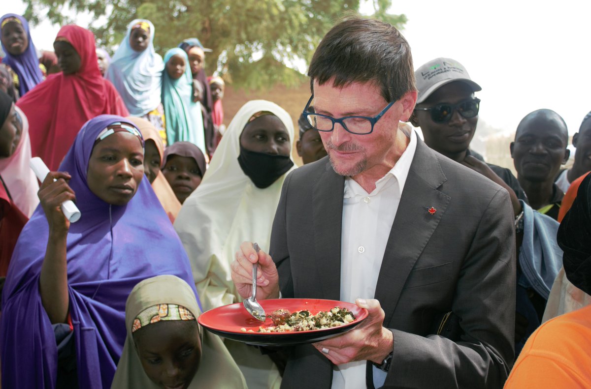 On 17 February, the Canadian High Commissioner visited Ningi LGA, Bauchi to interact with project partners who are beneficiaries of <a href="/CanHCNigeria/">Canada in Nigeria</a> ‘s livelihood and nutrition project, implemented by Oxfam in Nigeria. They prepared a local meal to welcome his delegation.