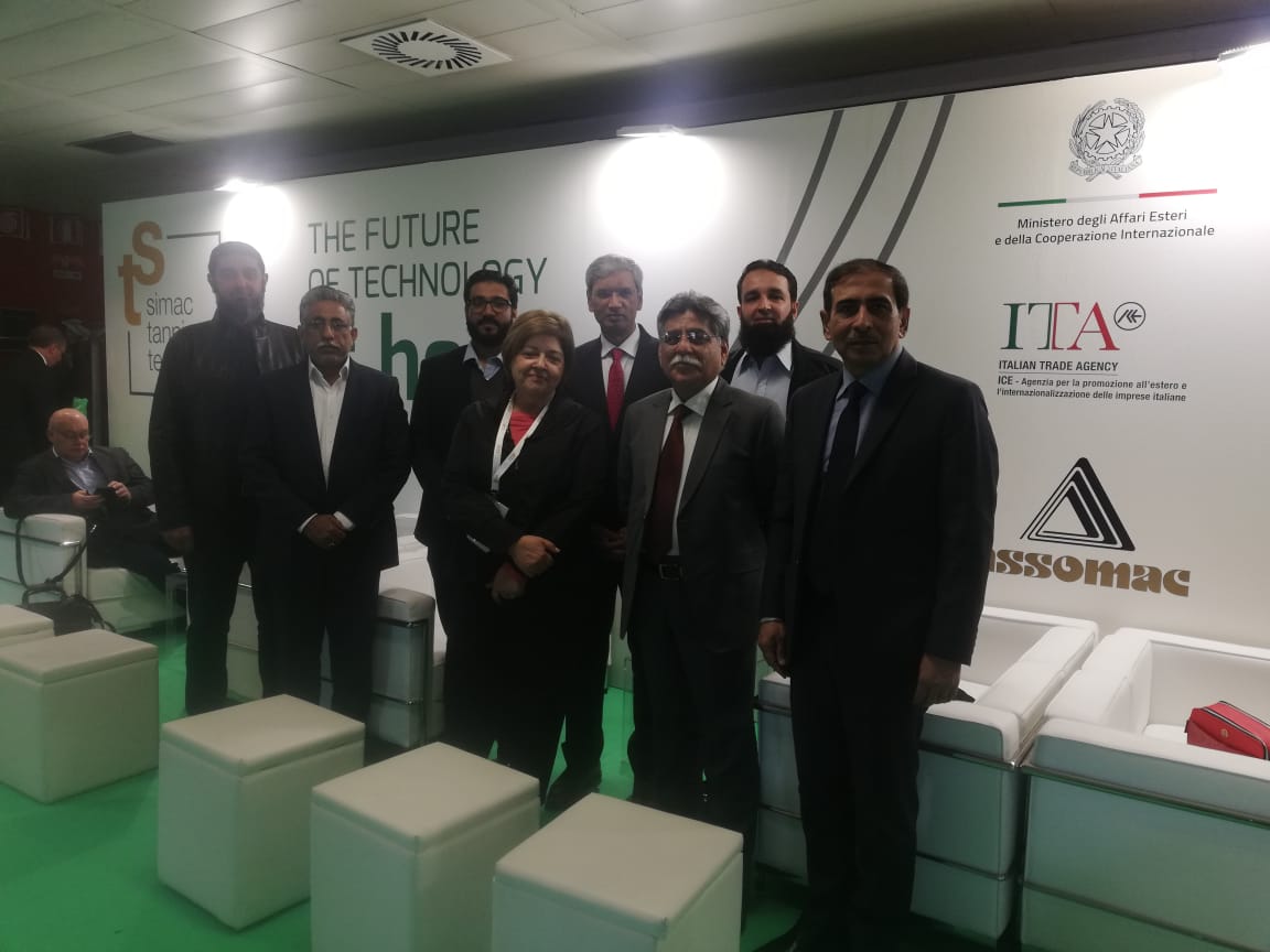 ITADubai's tweet photo. A #SimacTanningTech anche una delegazione di operatori da 7 aziende dal #Pakistan. Con #ITA #Dubai. Da oggi fino al 21 febbraio a @FieraMilano. @assomac_italia #Assomac #leather @itatradeagency https://t.co/waxZXZMgSO