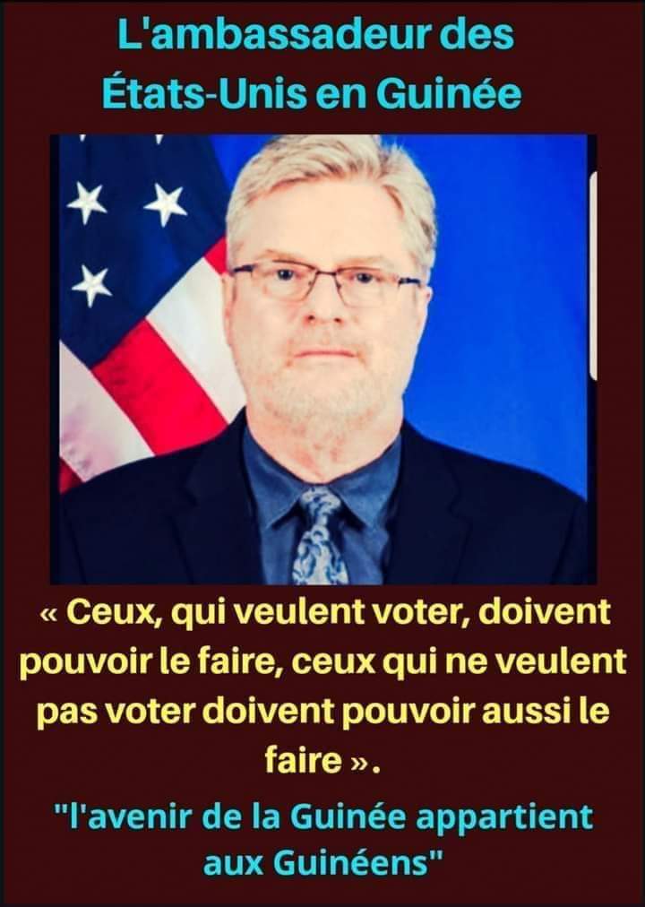 Les USA ne sont jamais ingérés dans les affaires de la Guinée comme la France esclavagiste pauvre