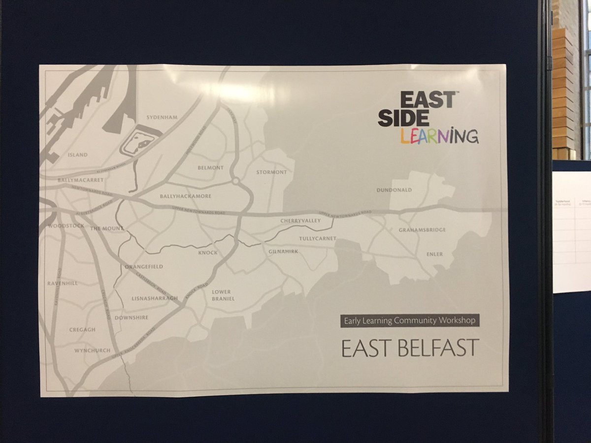 EastSidePship's tweet photo. Today @EastSide_Learn &amp; @savechildren_ni are facilitating the first Early Learning Community workshop with @DartingtonSDL Looking forward to seeing this work progress &amp; for an Early Learning Community to develop #earlyyears https://t.co/cwNhLdvpzX