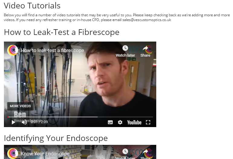 VESCustomOptics's tweet photo. Have you seen our #endoscope video tutorials? Do let us know what else would be useful here! #endoscopy #veterinary https://t.co/Q3jbnA53eH