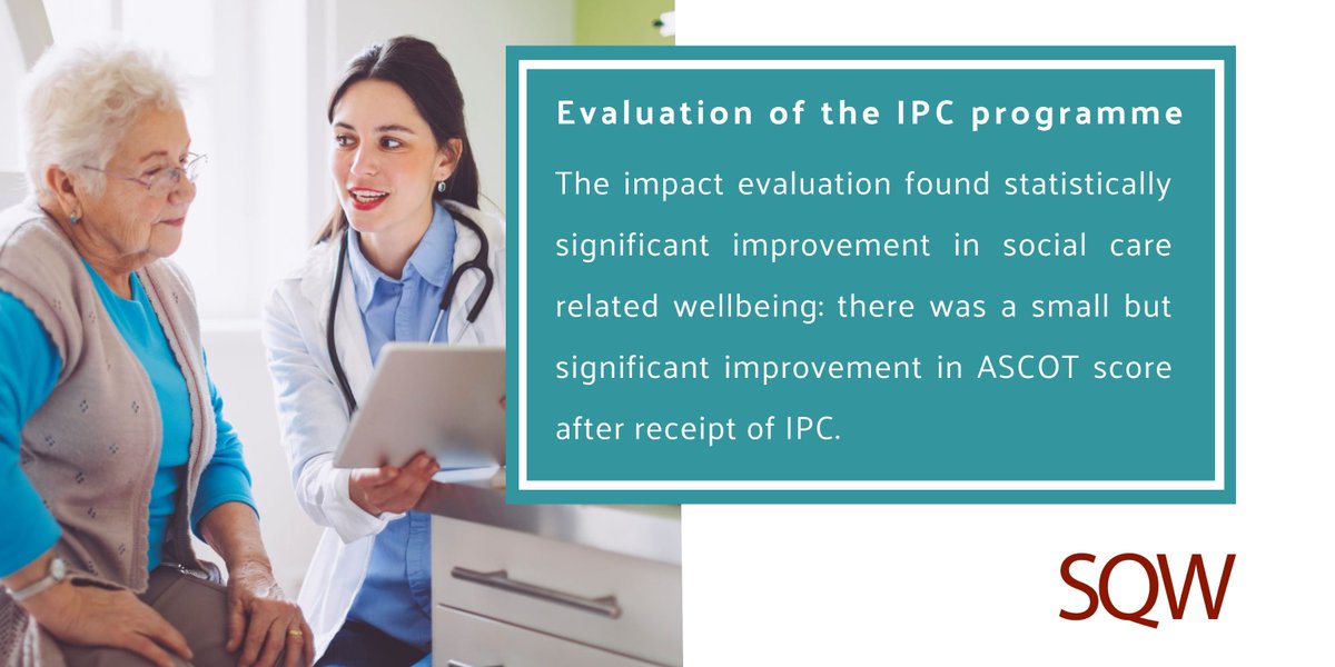 SQW_uk's tweet image. 📢Our evaluation of the Integrated Personal Commissioning (IPC) programme for @DHSCgovuk has been published. We worked in partnership with BPSR, @SCIE_socialcare, Social Policy Research Unit, @UniOfYork &amp;amp; @MottMacDonald

You can read the full report here➡️ sqw.co.uk/insights-and-p…