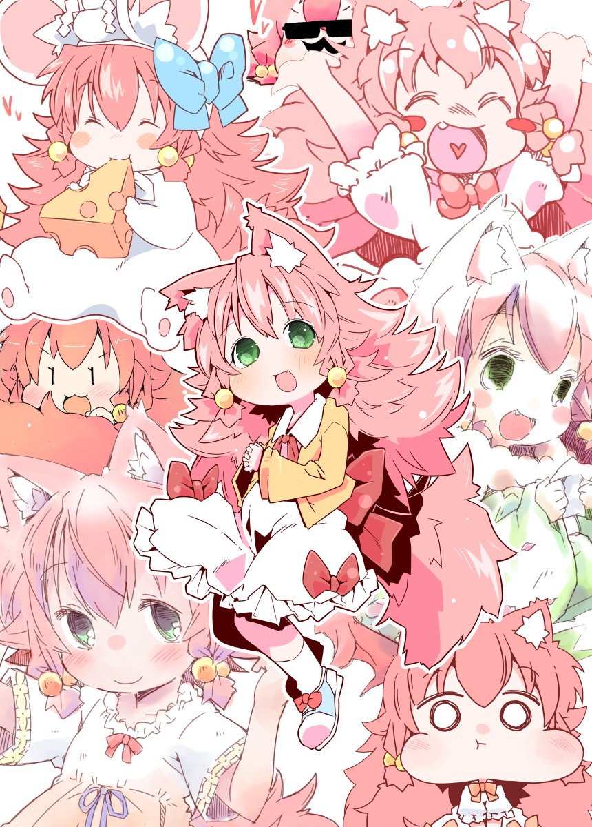 #これを見た人はピンク色の画像を貼れまかせて