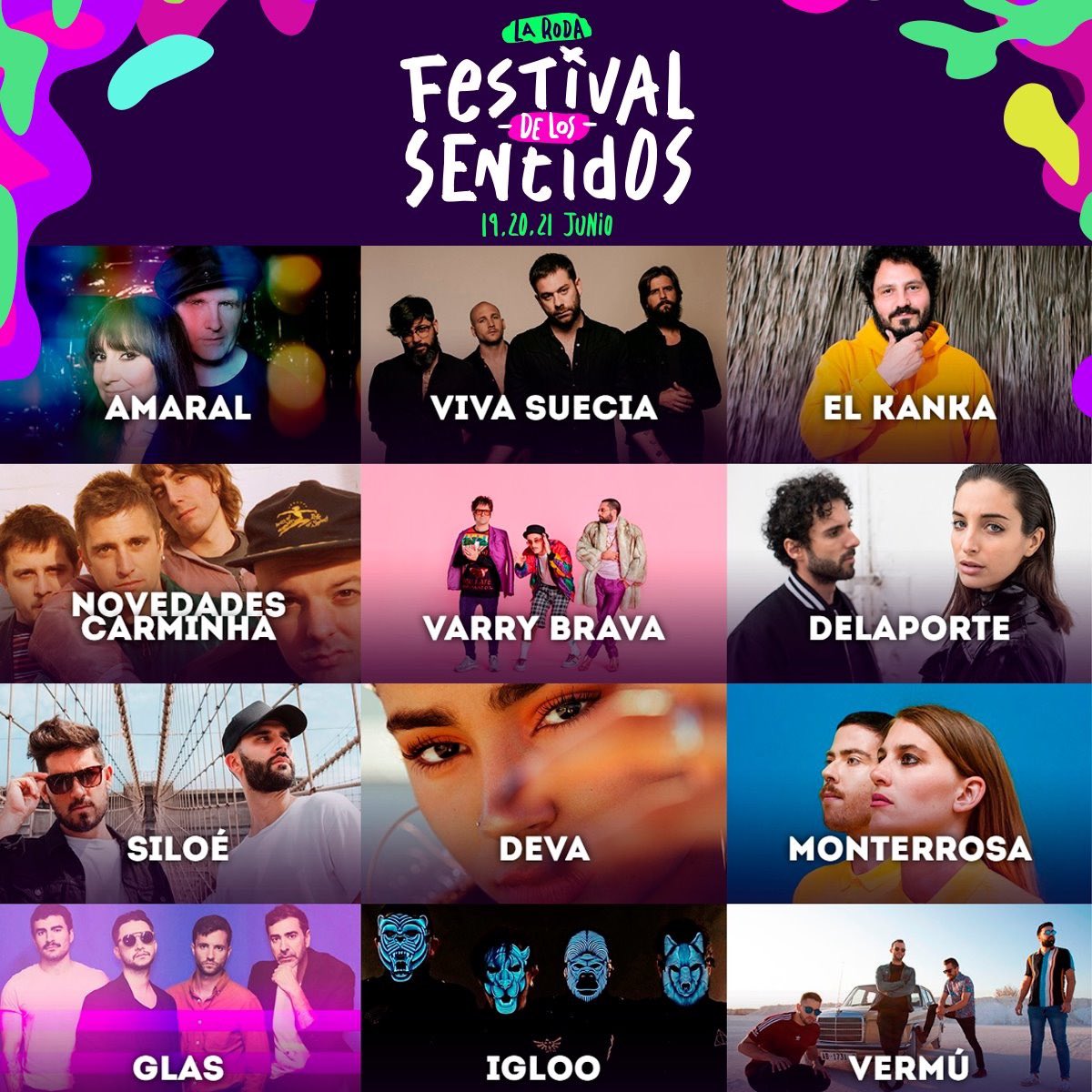 FdelosSentidos's tweet photo. Corre a por tu entrada antes de que se agoten! El #SoldOut está a la vista!!
#Sentidos20 viene cargado de buenas noticias musicales y gastronómicas! además de mejoras importantes en el recinto! 😍🌈♻️
Venta oficial en https://t.co/oWuNd2h8Iw https://t.co/tDULbvviJA