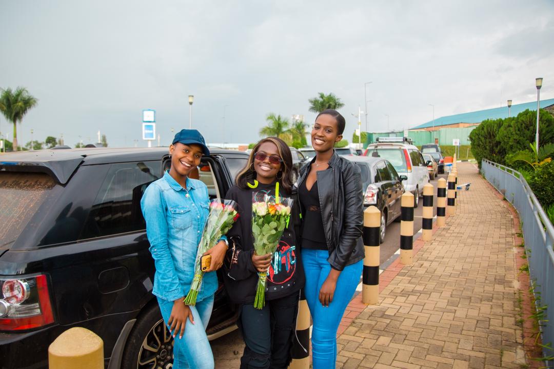 The UK based Rwandan choreographer, actress and model, Sherrie Silver, has today arrived in Kigali for #MissRwanda2020 Grand Finale slated for this Saturday at Intare Arena.