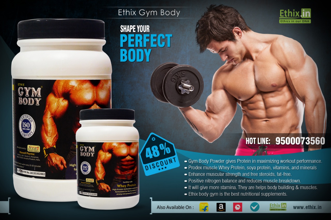 Ethix Gym Body Powder Whey Protein Price in India - Buy Ethix Gym