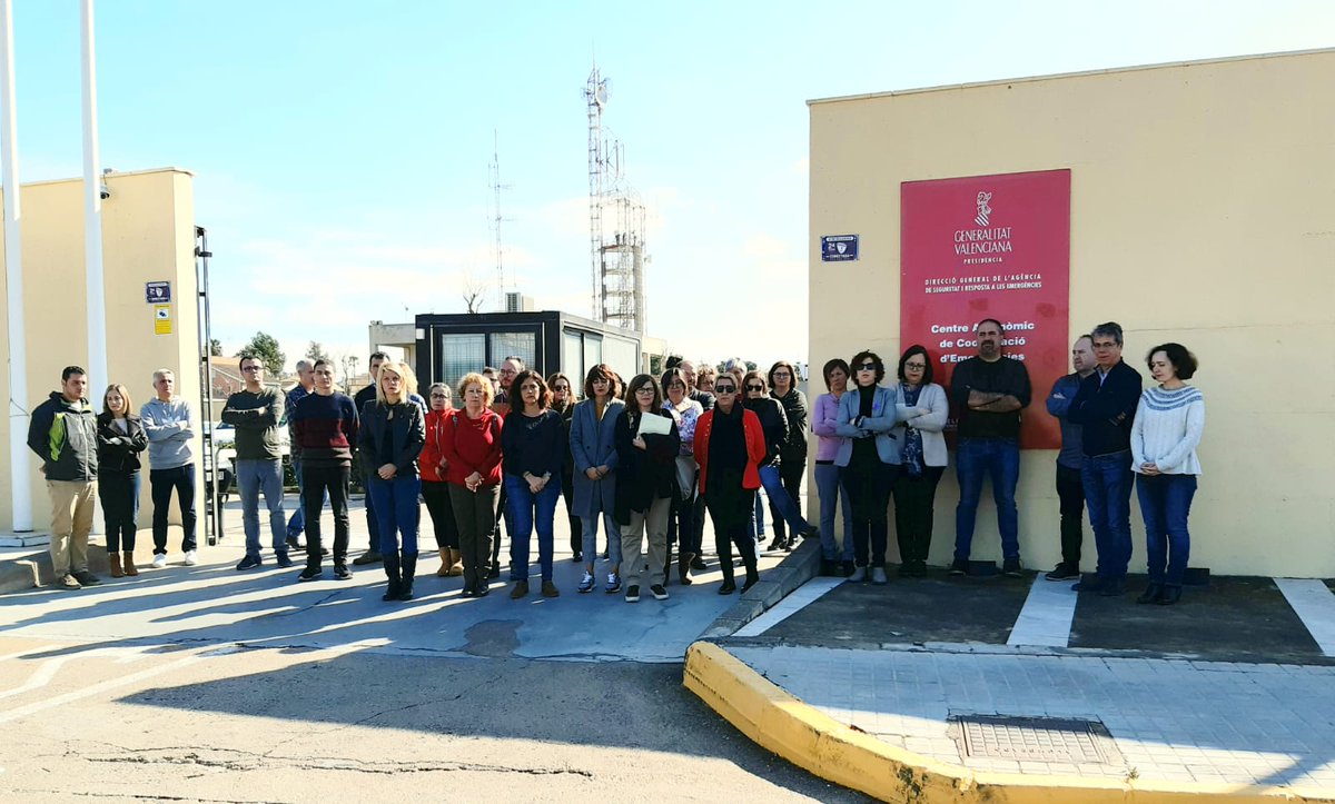 Els treballadors i treballadores del Centre de Coordinació d'Emergències de la <a href="/generalitat/">Generalitat</a> manifestem la nostra condemna per l'assassinat d'Alina a #Moraira.
#NiUnaMenys #EnsVolemVives