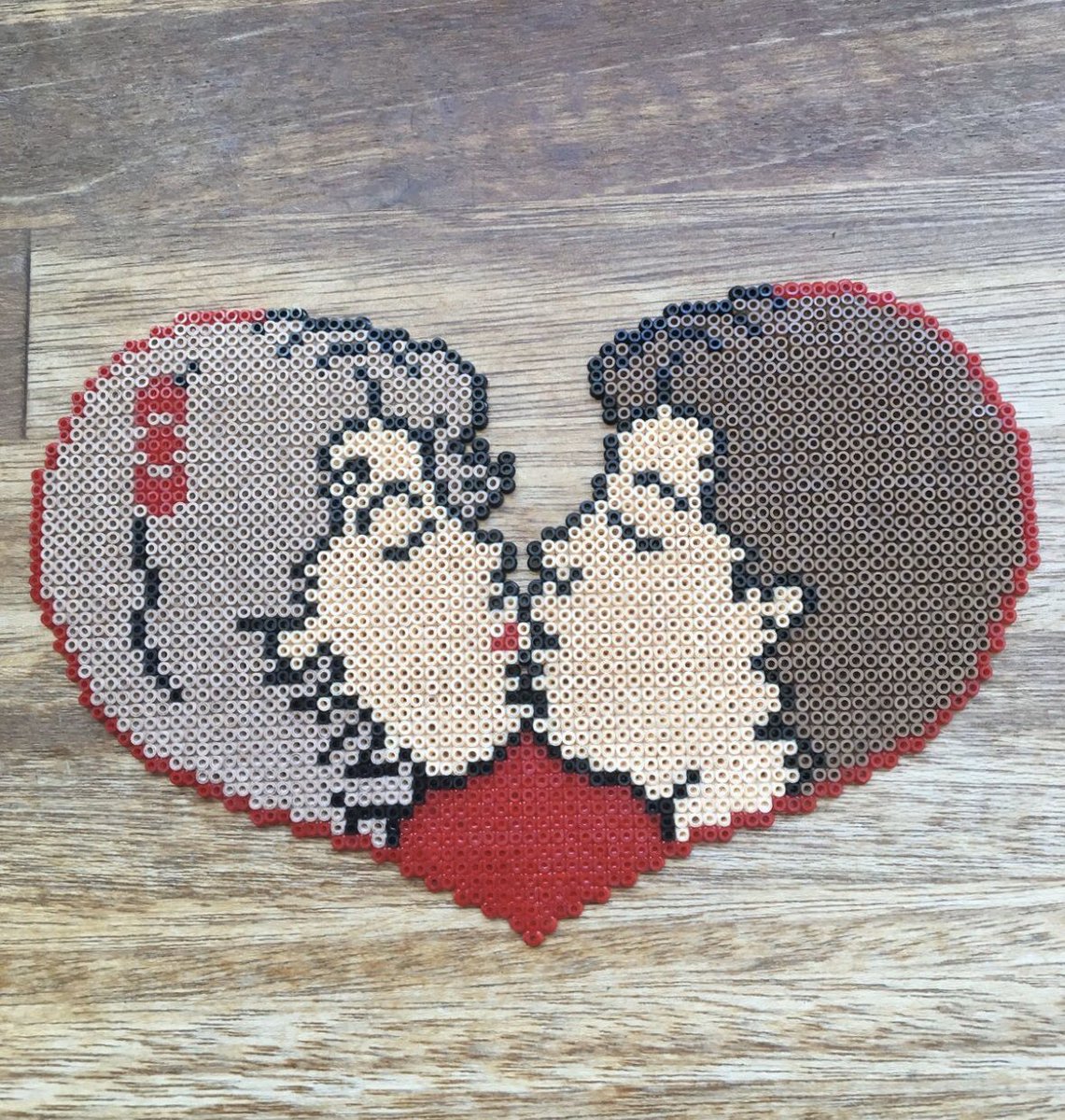 hamabeads's tweet photo. We are not yet done with #Valentines #beadart!
With thanks to Pinterest, @perler_beads_mania and @thehamadesigns this #ShareYorWorkWednesday #Perlers #HamaBeads #minihamabeads #love #heart #sharethelove #creative https://t.co/q57gVEzXrY
