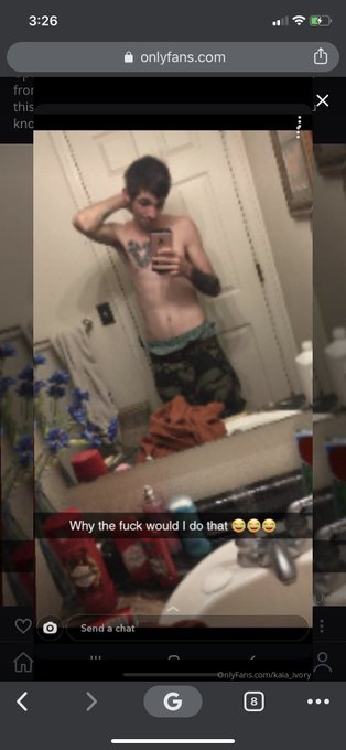 Still using my photos attempting to catfish poor men into buying my nudes from him.  He currently resides