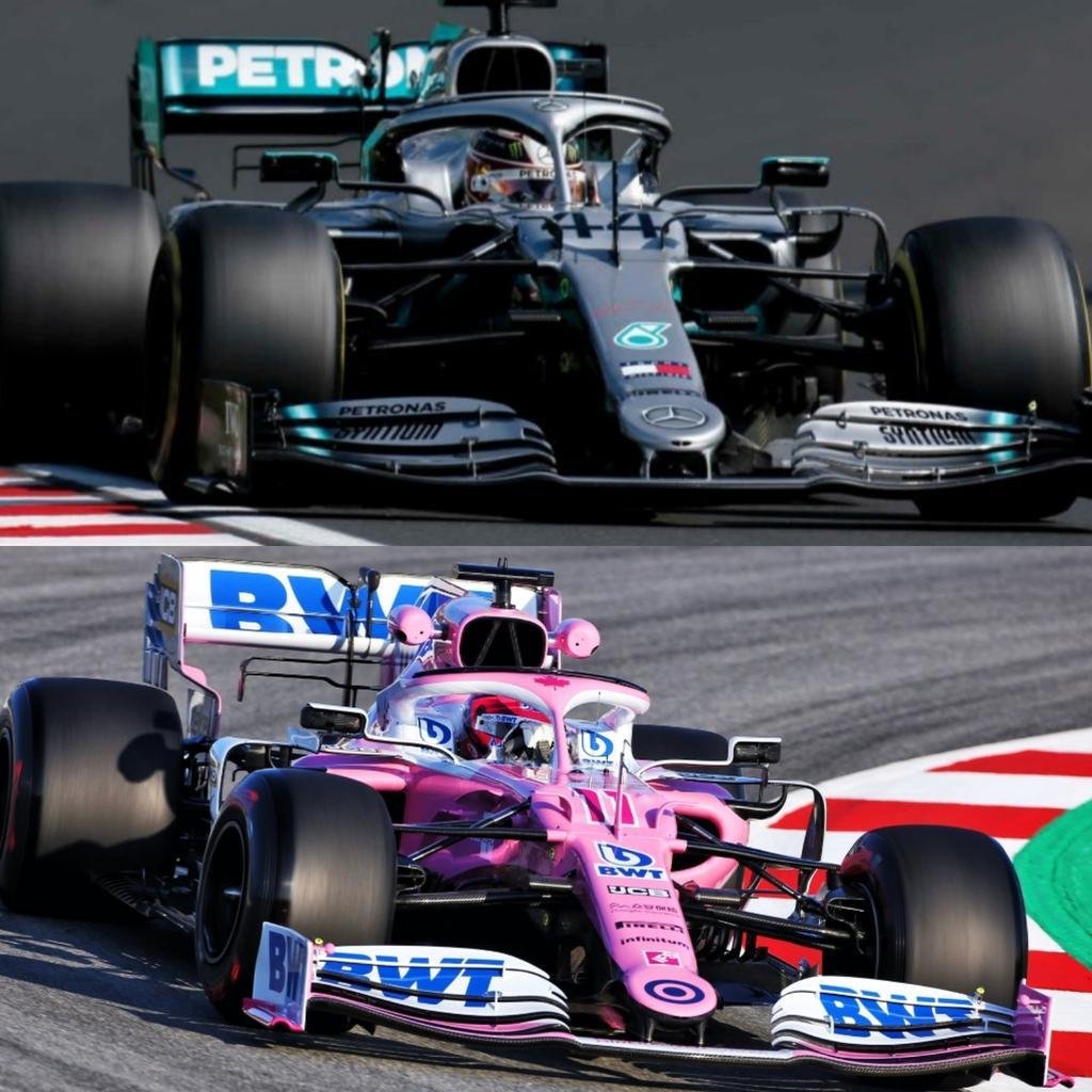 racing point copia mercedes