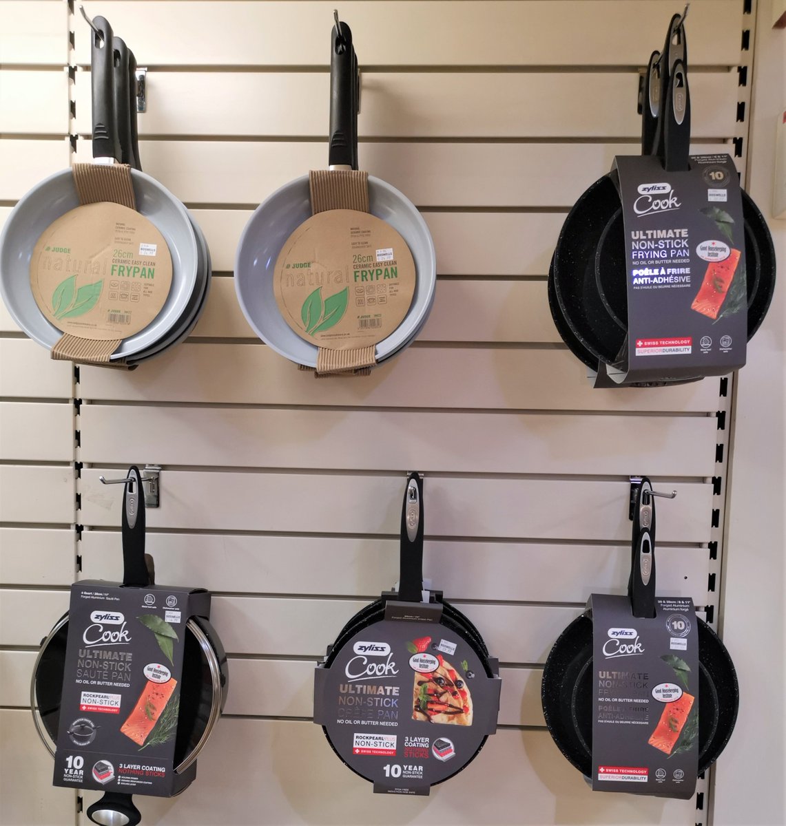 Next week is Pancake Day! 🥞 You can find pans and kitchen utensils in our Cookshop. #PancakeDay #Cooking #Baking #CookShop