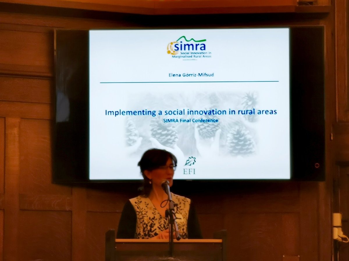 simra_eu's tweet photo. .@egorrizm (@efimedfacility) speaks about implementing a #socialinnovation in rural areas at #SIMRAFC
#socinn #rural #SIMRA https://t.co/MFK7gir9b0