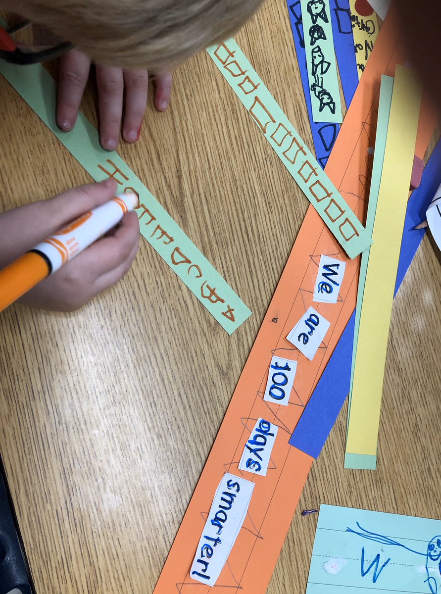 MrsGsK1's tweet photo. Our bulbs bloomed on the 100th day of school. Students created ten groups of ten things they’ve learned (numbers, letters, sight words, shapes, etc.) to make their celebratory crowns and show how our brains have blossomed too! #proudpetspatriots @wallaceteaching https://t.co/tibS3vd6ZW