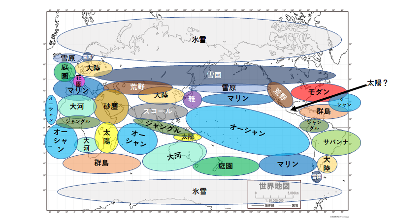 米ット ビビヨン分布図できた ビビヨン T Co Fkxwueksv8 Twitter