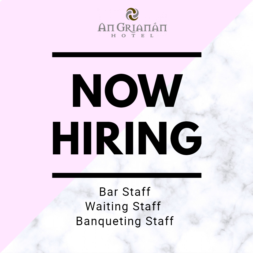 #NowHiring Coming up to a busy season ahead we are now Hiring!! Bar, Waiting & Banqueting Staff!! For Bar & Waiting Staff email CV & Cover Letter to info@angriananhotel.com FAO Danny For Banqueting Staff email CV & Cover Letter to weddings@angriananhotel.com FAO Deirdre