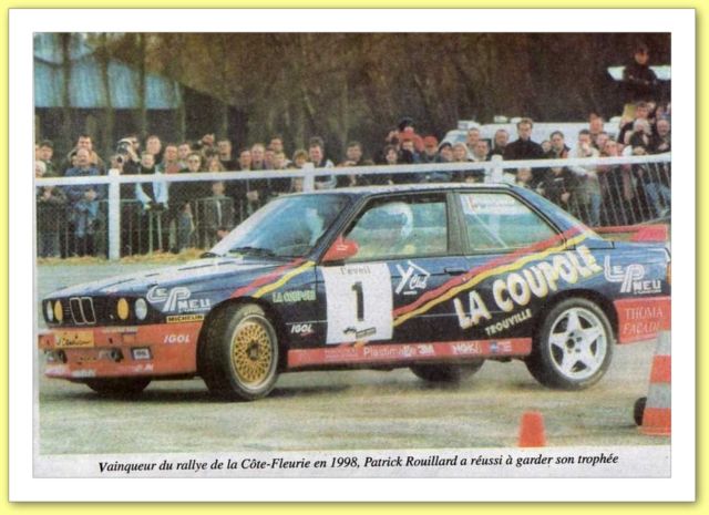 El_Risson's tweet photo. 💪💪💪--> J-4
50ème #Rallye de la Côte Fleurie Coeff 3
#FFSA 2020 Coupe de France des Rallyes amateurs
"Je suis le pilote à batttre"
1999 La dernière de Patrick #Rouillard #BMW #M3 #E30
4 participations #BMWM3 #M3E30, 2 abandons 1996 et 1997, 2 victoires 1998 et 1999 ! https://t.co/j7crqhCeLD
