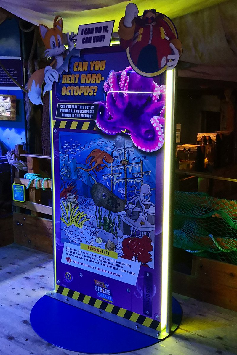 Realiseliveltd's tweet image. Exciting to see our Sealife pods heading back out after a spell in the workshop getting spruced up with PJ Masks and Sonic the Hedgehog. Come and get 'em, kids! 
Client: Sense

#sealife #brandexperience #eventprofs #workshop #production