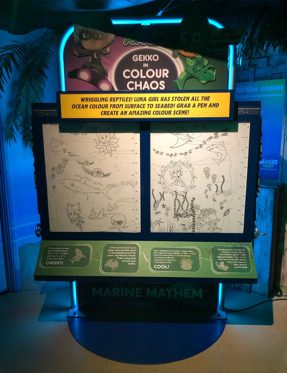 Realiseliveltd's tweet image. Exciting to see our Sealife pods heading back out after a spell in the workshop getting spruced up with PJ Masks and Sonic the Hedgehog. Come and get 'em, kids! 
Client: Sense

#sealife #brandexperience #eventprofs #workshop #production