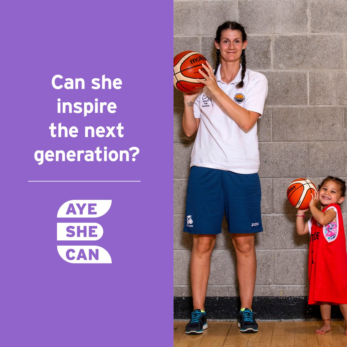International Women's Day on Sunday 8th March. Help us celebrate all the women and girl role models within sport!

Who was your role model within sport? 😃
#AyeShecan #EachforEqual