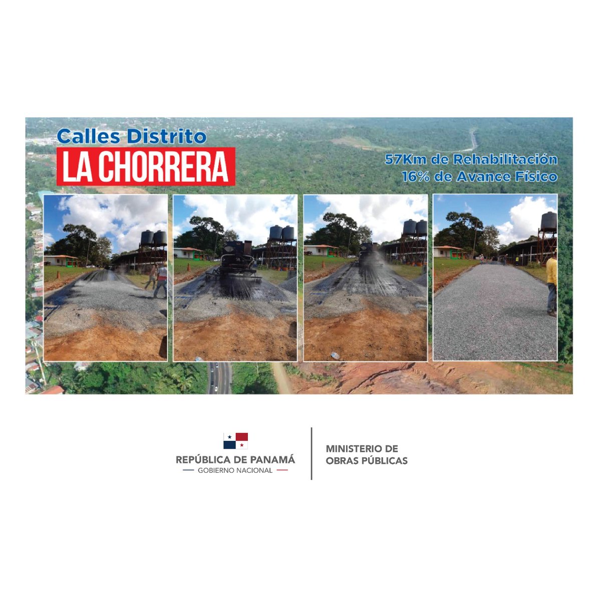 RafaSabonge's tweet photo. ✔La Costanera.
✔Corredor de Las Playas. 
✔Ampliación CPA - Vía hacia el Puerto de Vacamonte.
✔ Ampliación de 8 Carriles, Puente de Las Américas - Arraiján.
✔ Calles del distrito de La Chorrera.
✔Cuarto Puente.
#TrabajandoPorPanamá https://t.co/1j3FbNLmF5