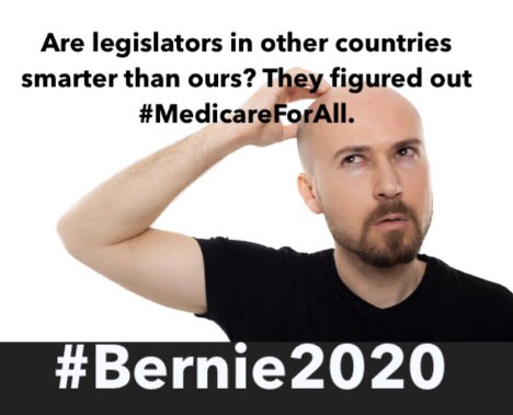 Ontheotherhand's tweet photo. @donnapf55 @AC360 Are legislators in other countries smarter than ours?
#MedicareForAll #Bernie2020 #NotMeUs #NursesForBernie #FarmersForBernie https://t.co/1h2nuGRNq7