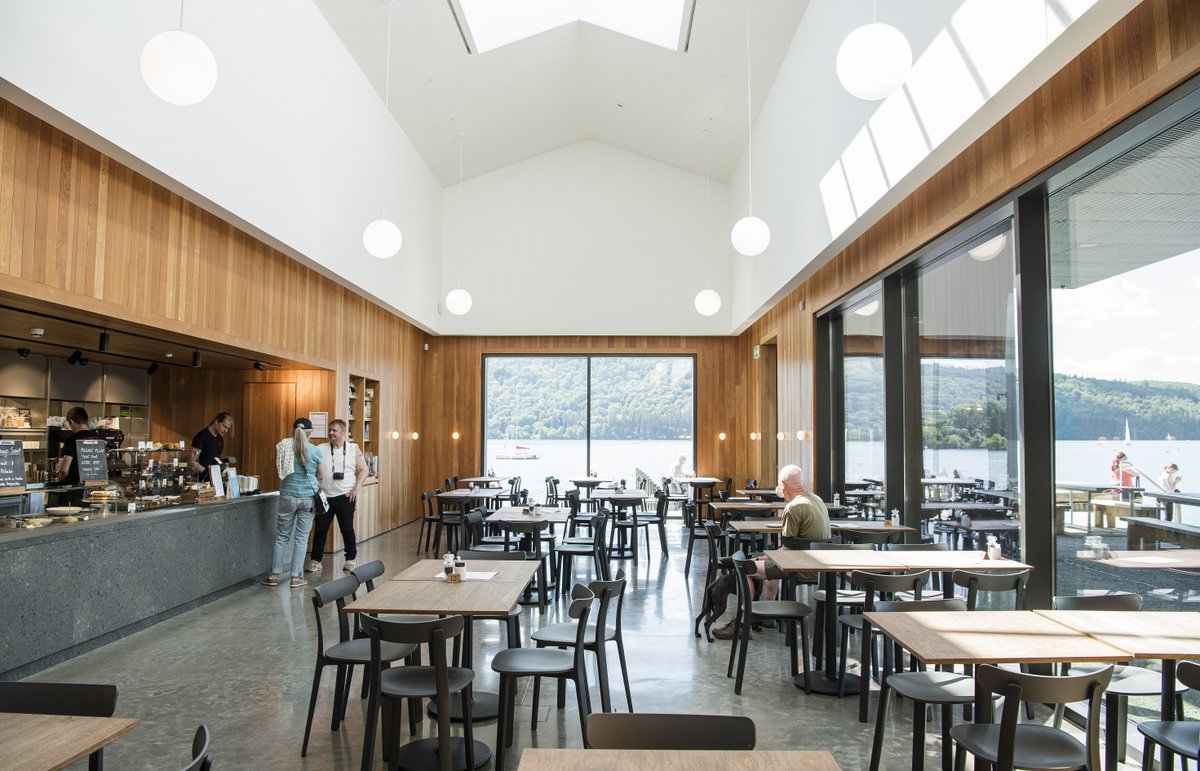 SonaSpray fcx acoustically treats & decorates the exhibitions & café areas of@windermerejettymuseum ensuring that the acoustic ambience is fitting with the calming surrounding views for its visitors.

Credit to @carmodygroarke & #LakelandArts
#acoustics #interiordesign #wellness