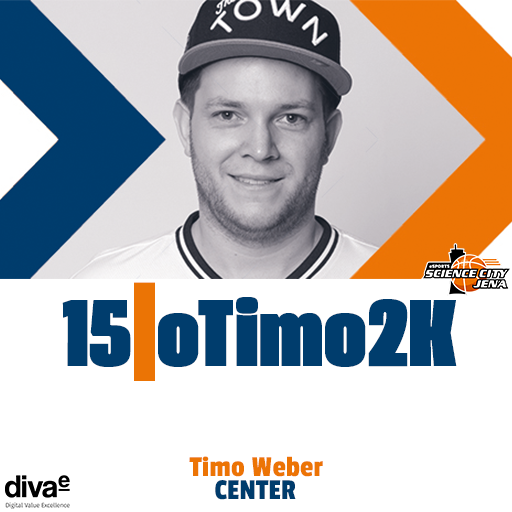 Er wird auch am Samstag in Oldenburg unsere Bretter beschützen! Timo verbringt seine Zeit als Center für uns meist im Pick&amp;Roll und ist dort eine echte Waffe. Ab und zu schmeist er auch den Stream für uns an. Follow him @oTimo2K💪 #nba2k20 #jenaneverstops (fs) Foto: Hirsch