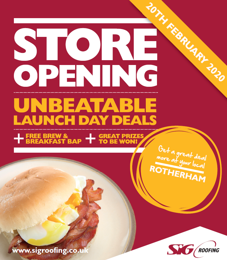 SIGRoofing's tweet photo. We look forward to seeing you at our Rotherham Branch open day tomorrow! π
Don't miss out on #FREE expert advice from @FIX_R_TIL_R @MarleyLtd and @VELUX π
-
-
-
#OpenDay #Marley #FIX_R #VELUX #SIGRoofing https://t.co/MvPd6gvaaf