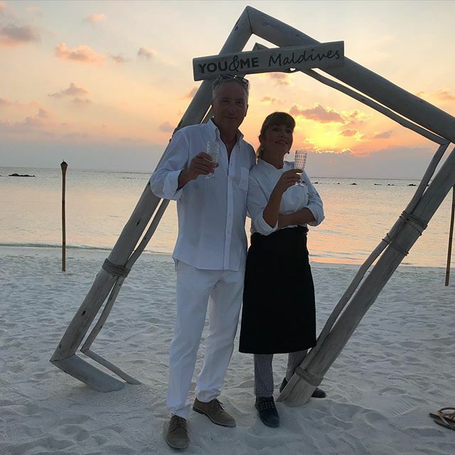 You &amp; Me ! .
.
.
. 
#silviabaracchi #youandmemaldives #ilfalconiere #ilfalconiereontour #cookingaroundtheworld #azemarviaggi #cookinginTuscany