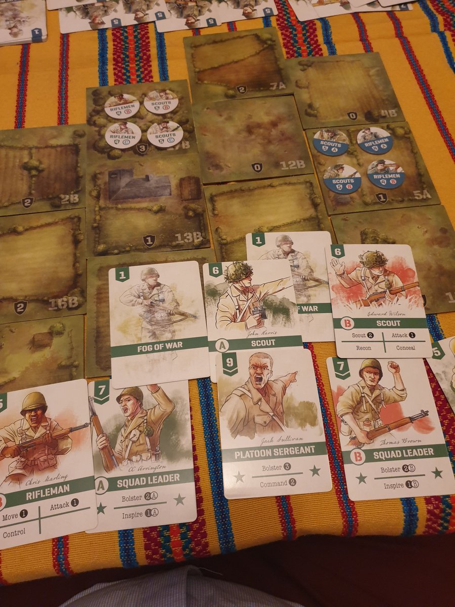 Playing Undaunted for the first time thanks to recommendation by <a href="/BurdenOfCommand/">Burden of Command 🇺🇦</a>