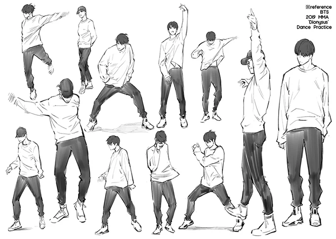 BTSのdance practiceでpicture practiceした 