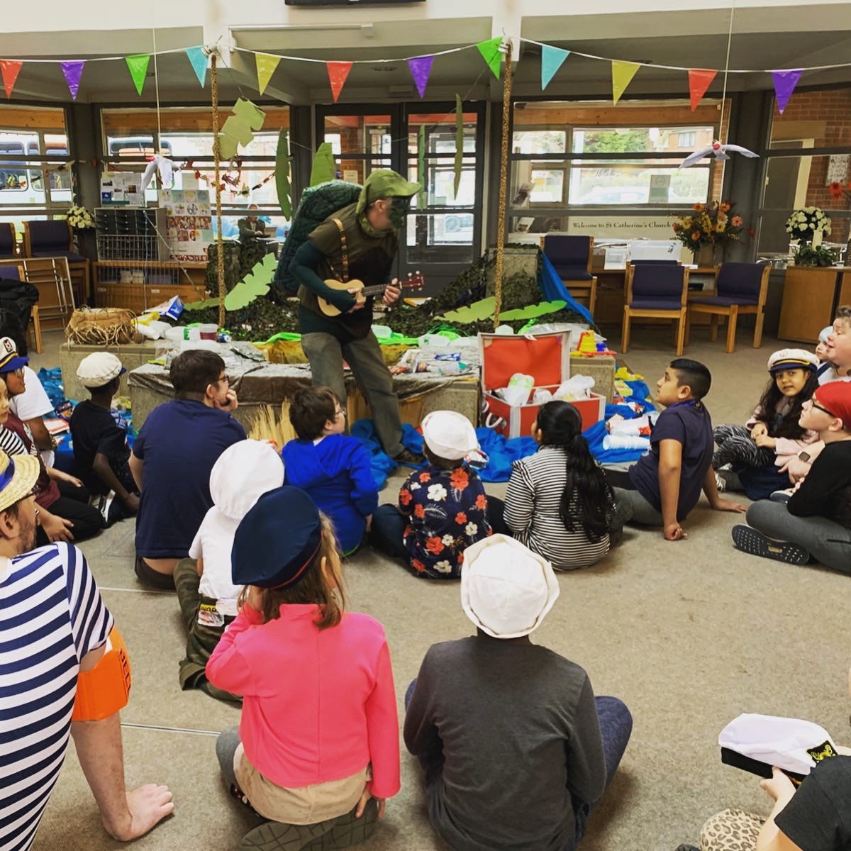 CoactiveArts's tweet image. We’ve set sail today on our Ocean Adventure... another full day of Creative Arts thanks to Culture Cures... #dancing #singing #drama #crafting  #aggbrigg #wakefield #yorkshire @artwalkwake @Expwakefield @MyWakefield @ArtsWakefield @YSI_sculpture @YorkshireFams @BloggerUpNorth