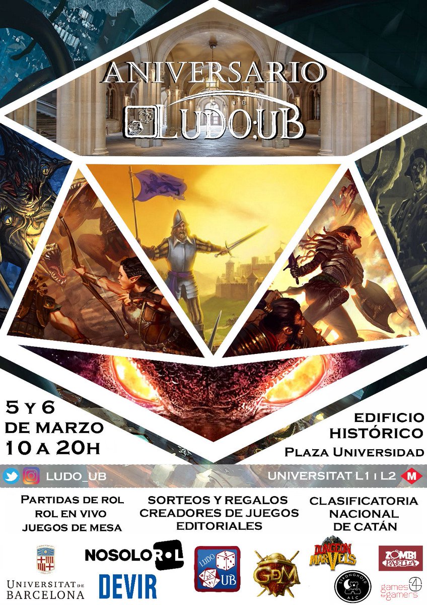 Si aquell cap de setmana no esteu al Protos y Tipos  #PyT20 es una bona alternativa. Amb possibilitat de testeig i feed-back professional del vostre prototip!! Contacteu amb la responsable de zona.
#LudoSeMueve