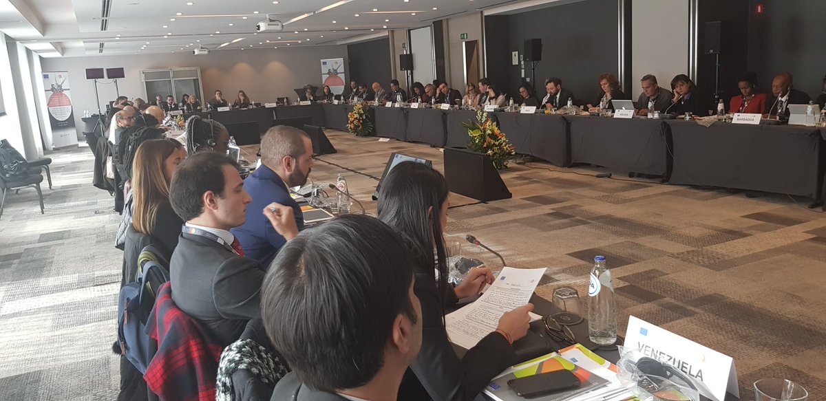 snantidrogas_ve's tweet photo. #INTERNACIONAL Este #19Feb la #ONA de #Venezuela participa en la Reunión sobre la Contribución de @ProgramaCOPOLAD al Mecanismo de Coordinación y Cooperación en Materia de Drogas CELAC-UE #MCCMD, que busca el fortalecimiento institucional de las Agencias Nacionales https://t.co/qv6jfOrWeO